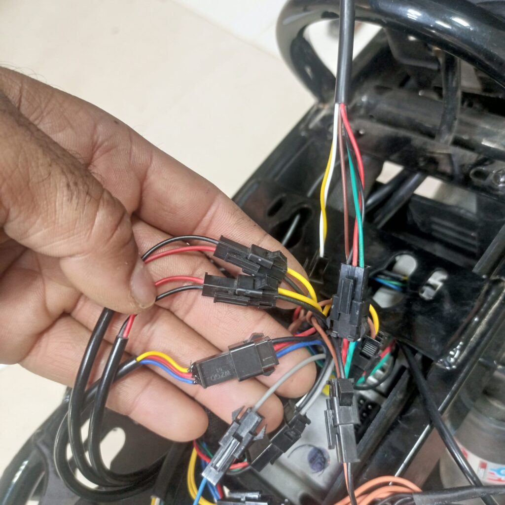 scooter wiring اسلاك سكوتر كهرباى