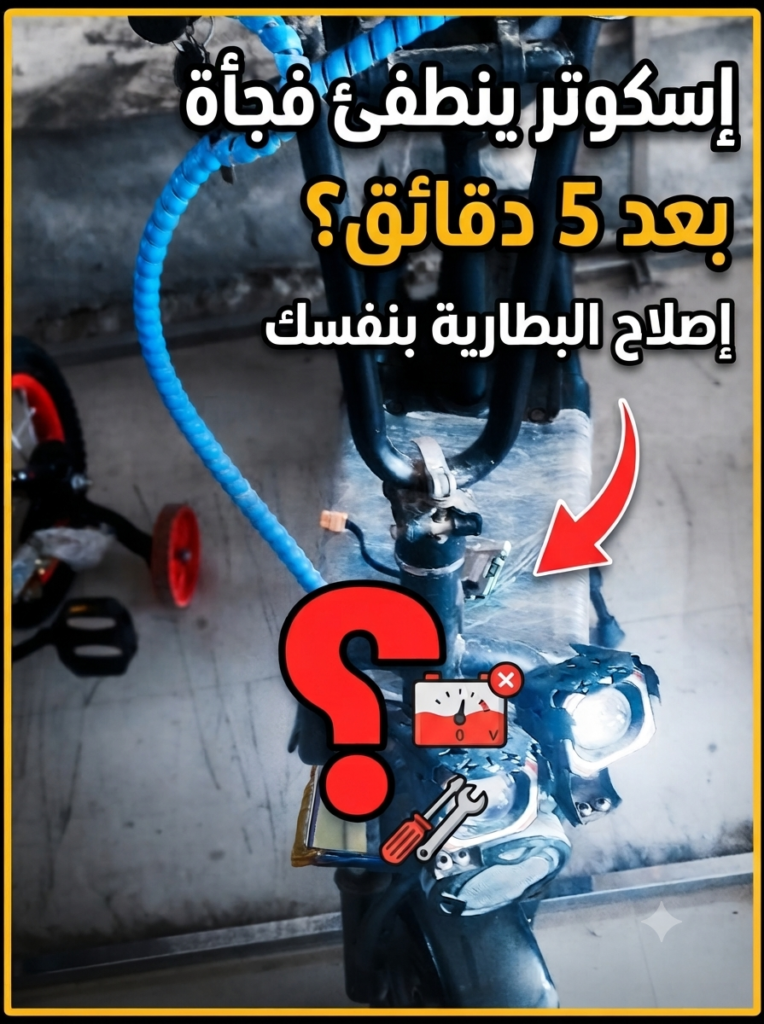 إصلاح سكوتر كهربائي